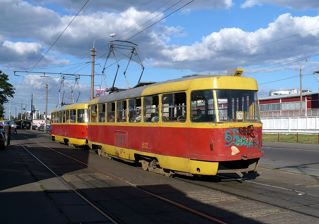 Kiev, Tatra T3SU N°. 5632