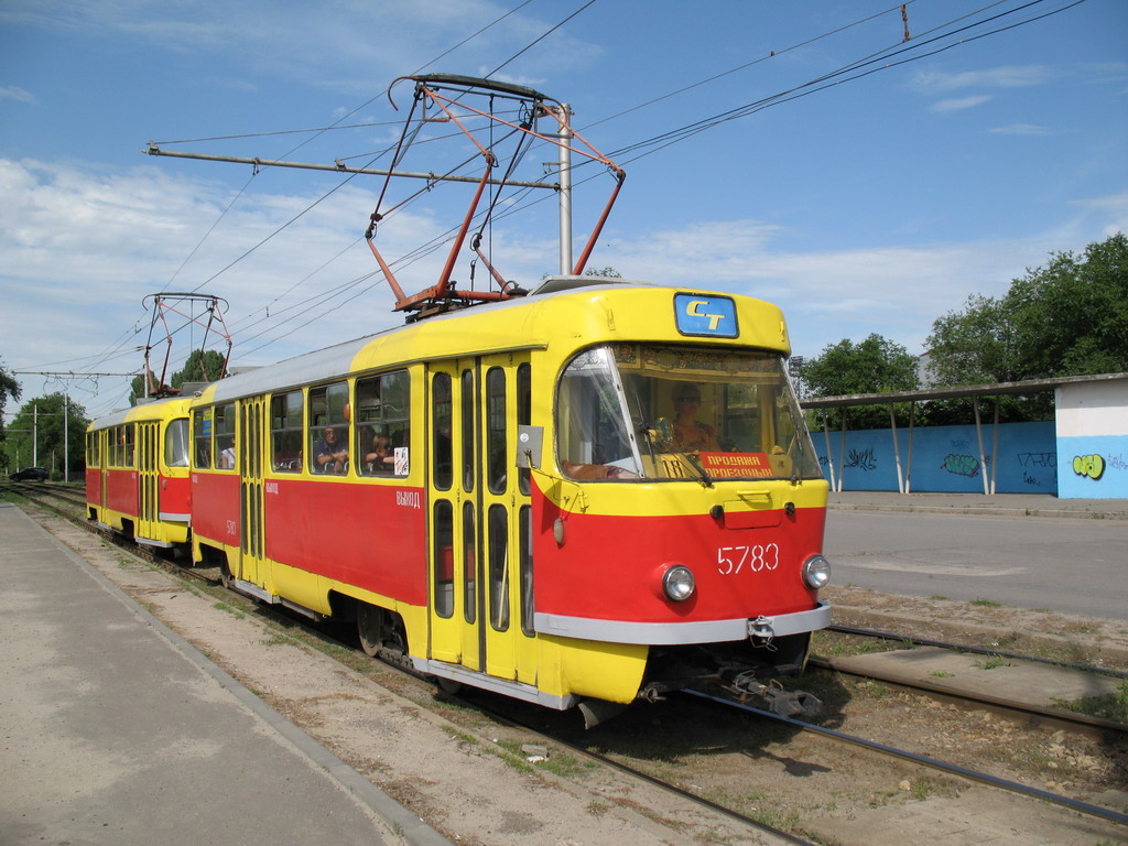 Валгаград, Tatra T3SU № 5783; Валгаград, Tatra T3SU № 5784