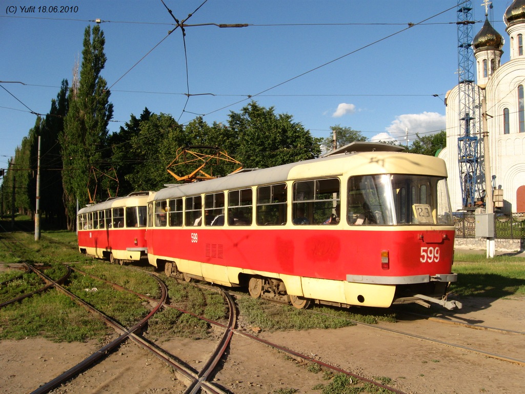 Харков, Tatra T3SU № 599