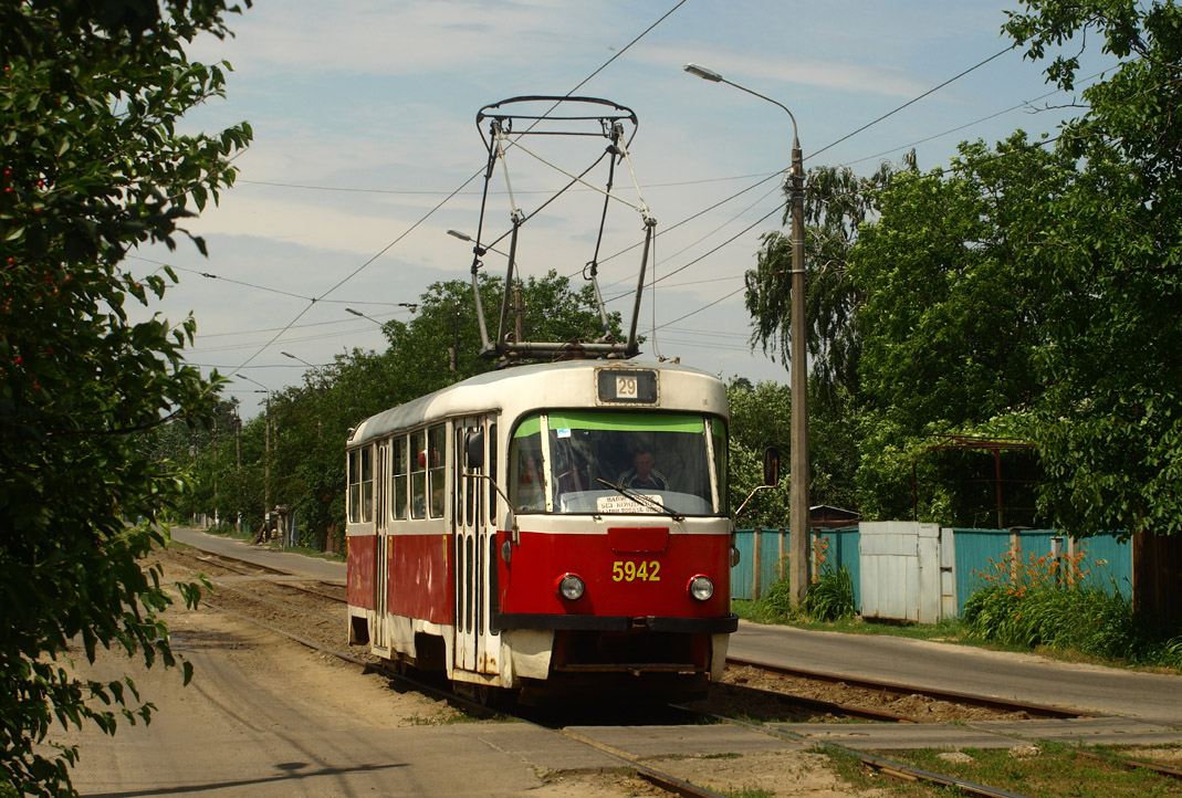 Kyiv, Tatra T3SU № 5942