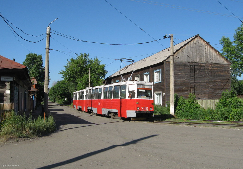 Бийск, 71-605 (КТМ-5М3) № 208