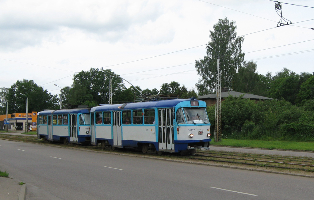 Рига, Tatra T3A № 51917