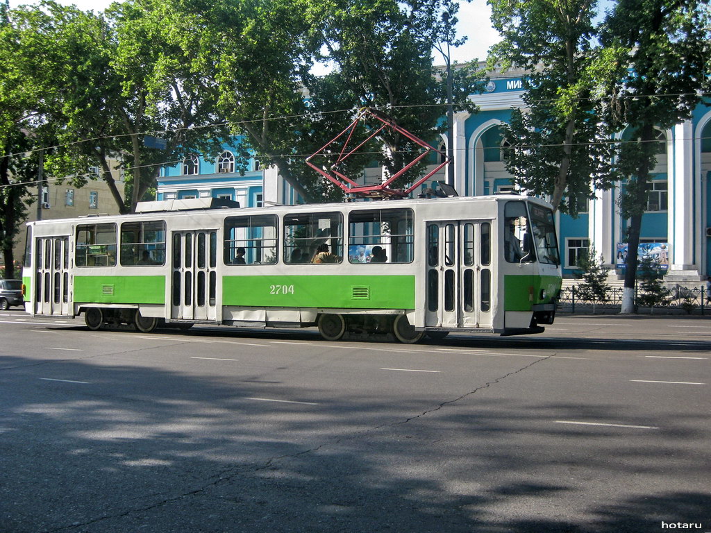 Tashkent, Tatra T6B5SU № 2704