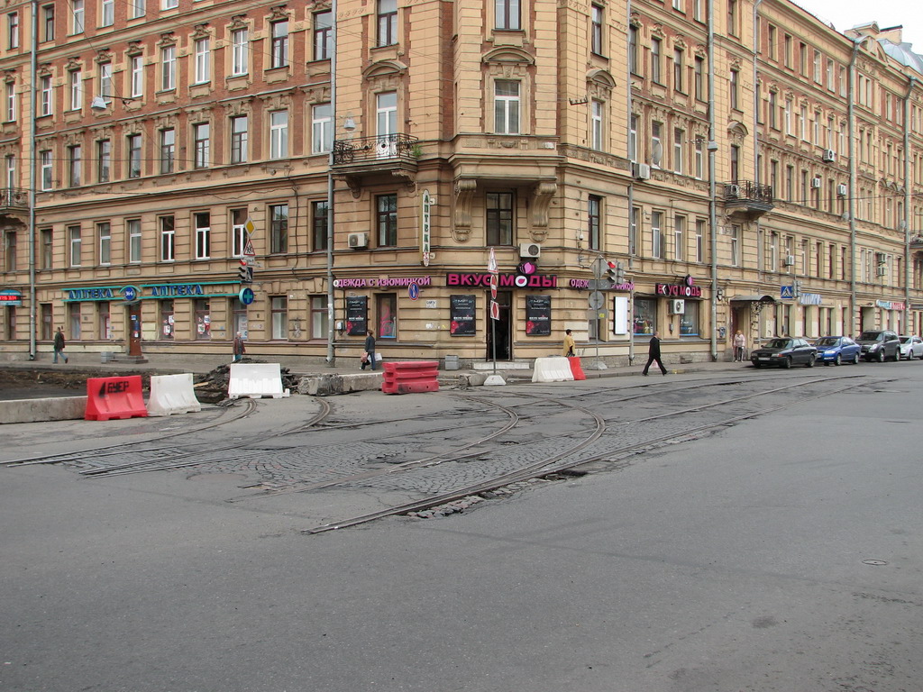 Saint-Pétersbourg — Dismantling and abandoned lines