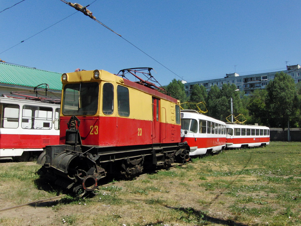 Самара, ГС-4 (КРТТЗ) № СН-23; Самара — Северное трамвайное депо