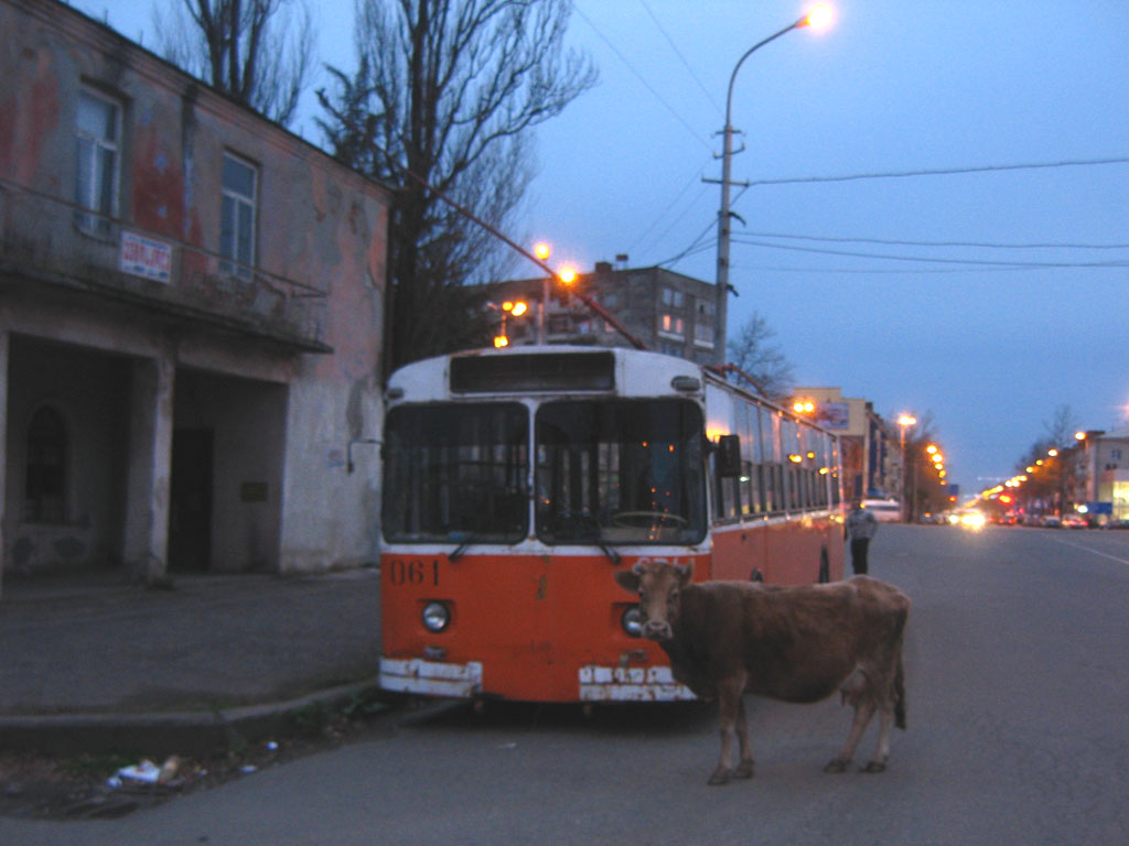 Кутаиси, ЗиУ-682УГ № 061; Транспорт и животные