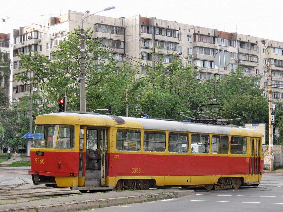 Киев, Tatra T3SU (двухдверная) № 5356