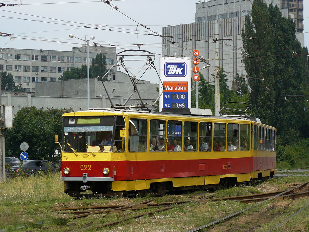 Киев, Tatra T6B5SU № 022