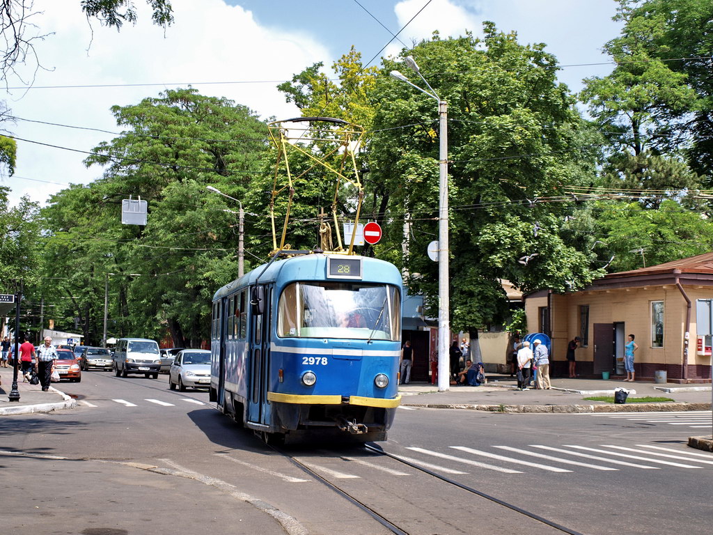 Одесса, Tatra T3R.P № 2978
