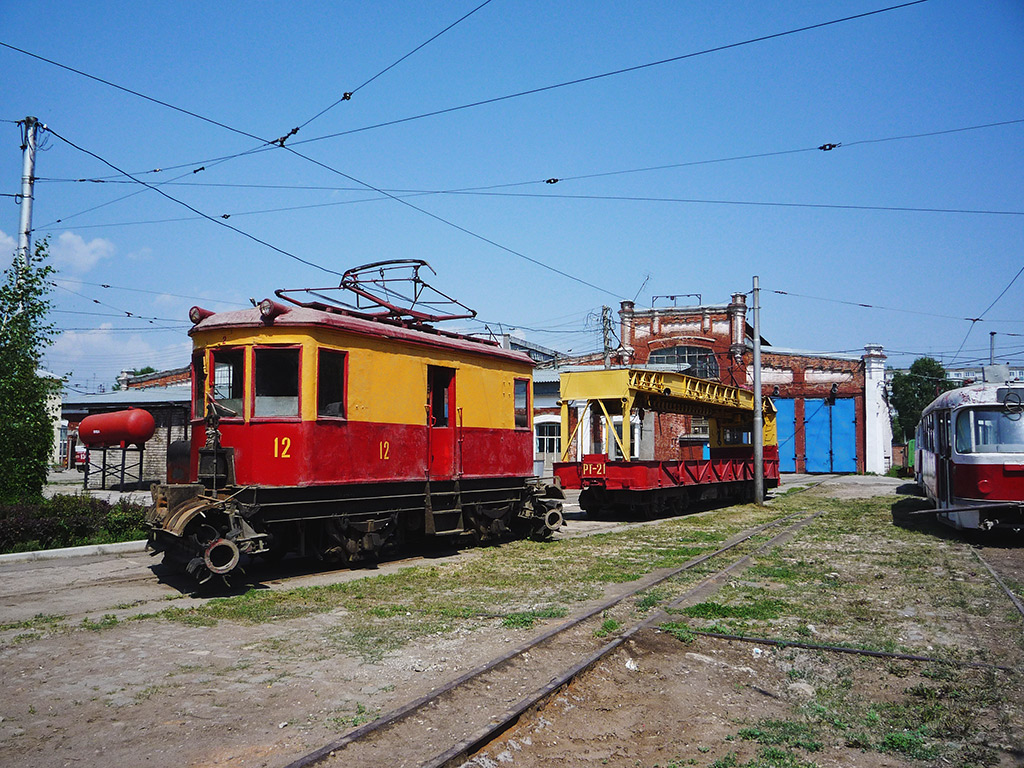 Самара, ГС-4 (ГВРЗ) № СН-12; Самара — Городское трамвайное депо