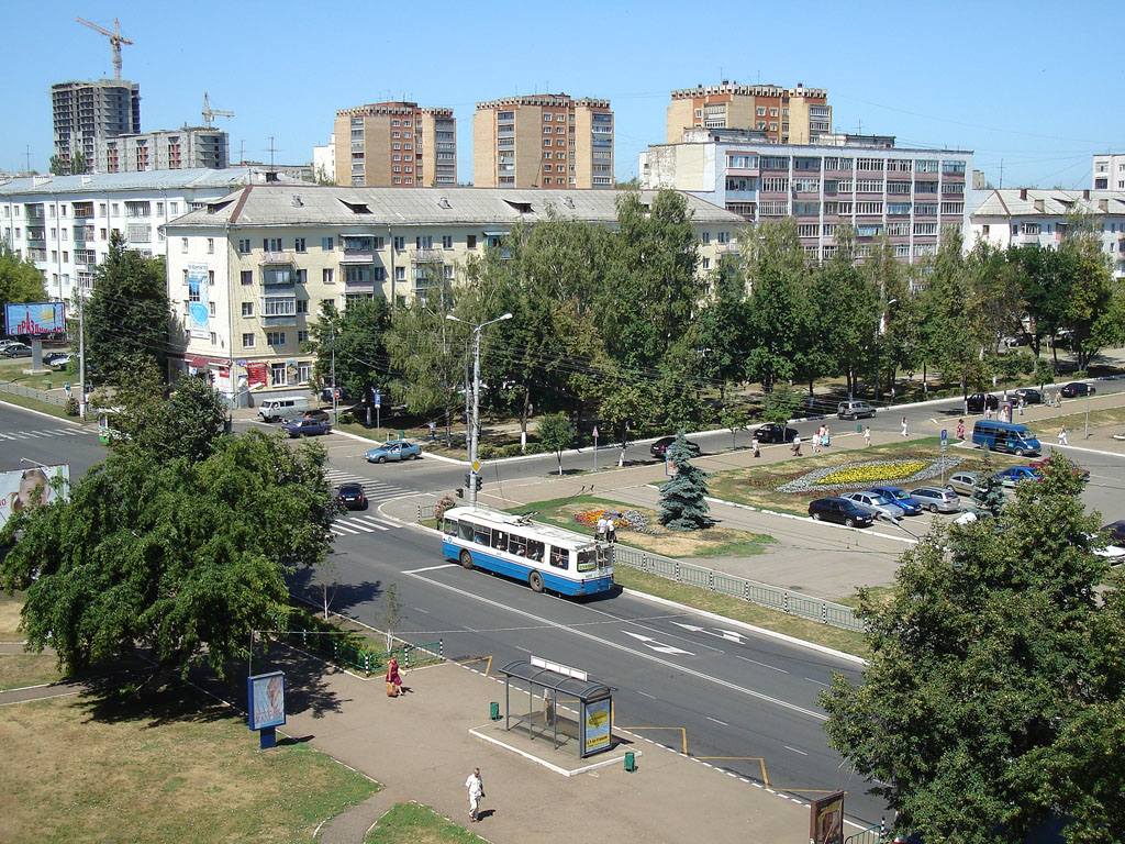 Саранск — Троллейбусные линии — центр города