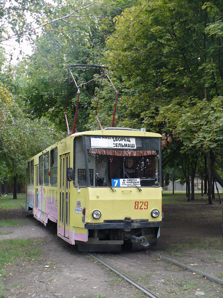 Ростов-на-Дону, Tatra T6B5SU № 829