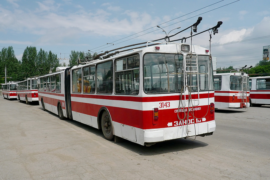 Szamara, ZiU-683B [B00] — 3143; Szamara — Trolleybus depot # 3