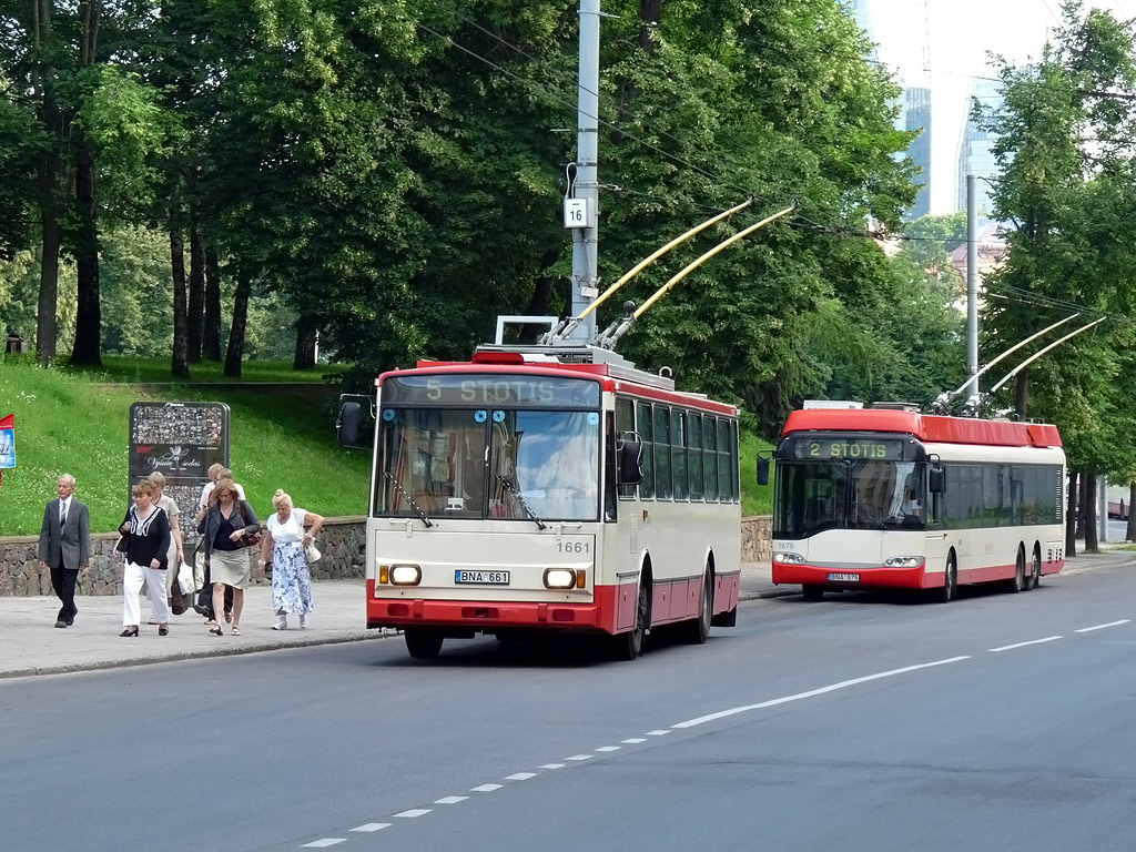 Vilnius, Škoda 14Tr17/6M # 1661