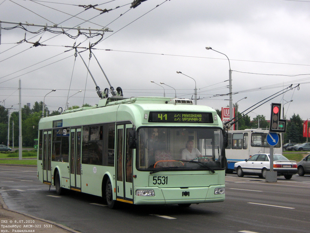 Минск, БКМ 321 № 5531