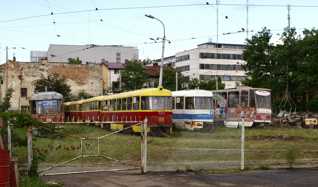 Lviv, Tatra T4SU nr. 831