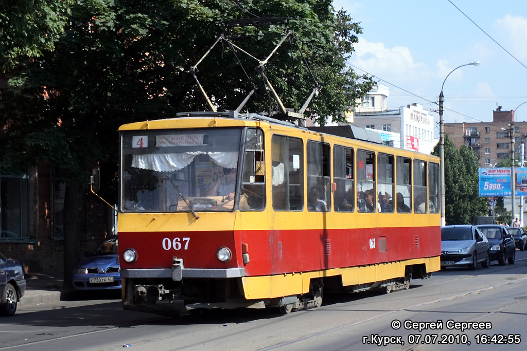 Kursk, Tatra T6B5SU Nr 067