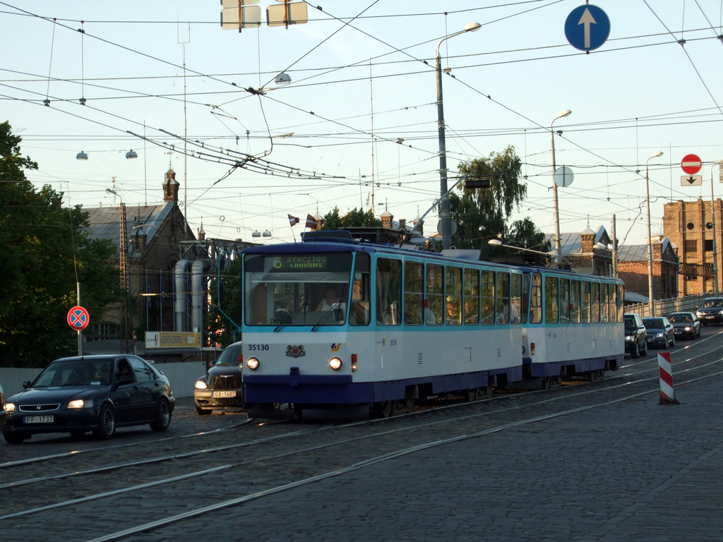 Riga, Tatra Т3MR (T6B5-R) nr. 35130