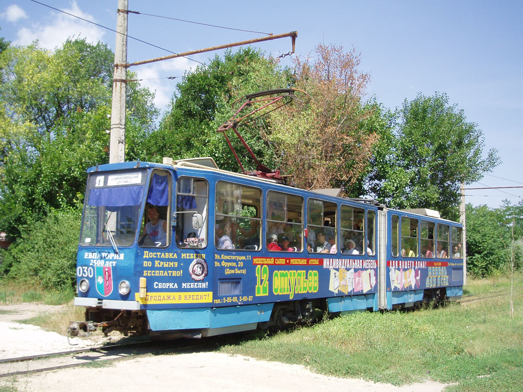 Евпатория, Tatra KT4SU № 030