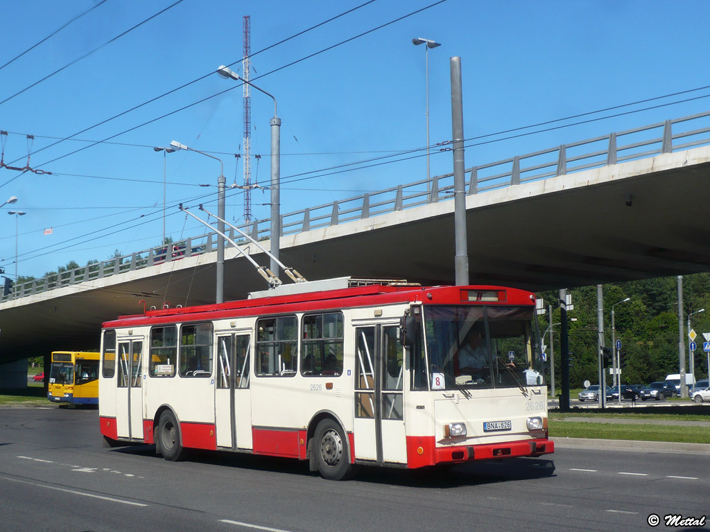 Вильнюс, Škoda 14Tr13/6 № 2626