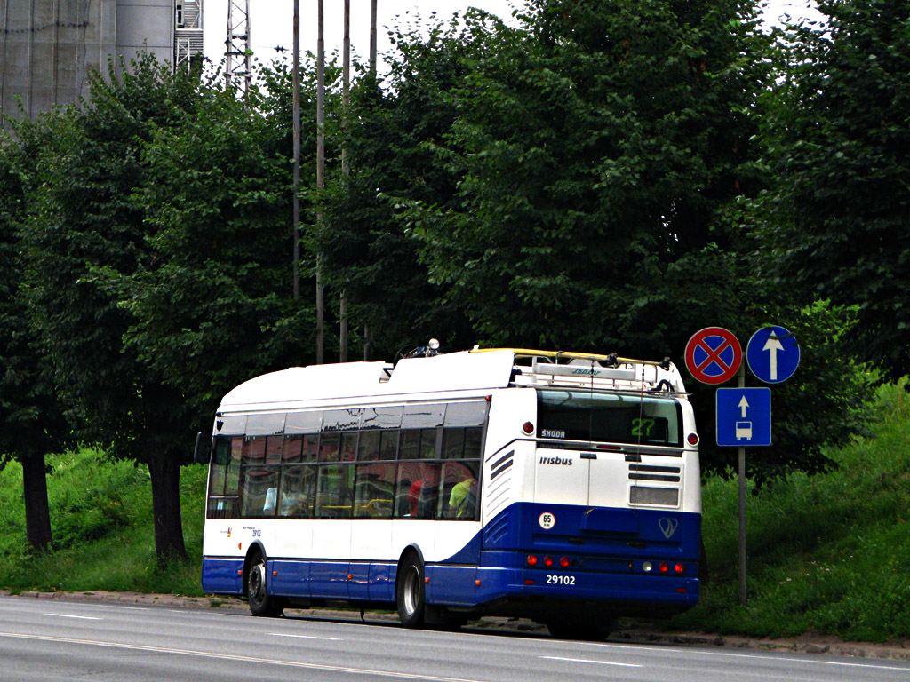 Riga, Škoda 24Tr Irisbus Citelis Nr. 29102