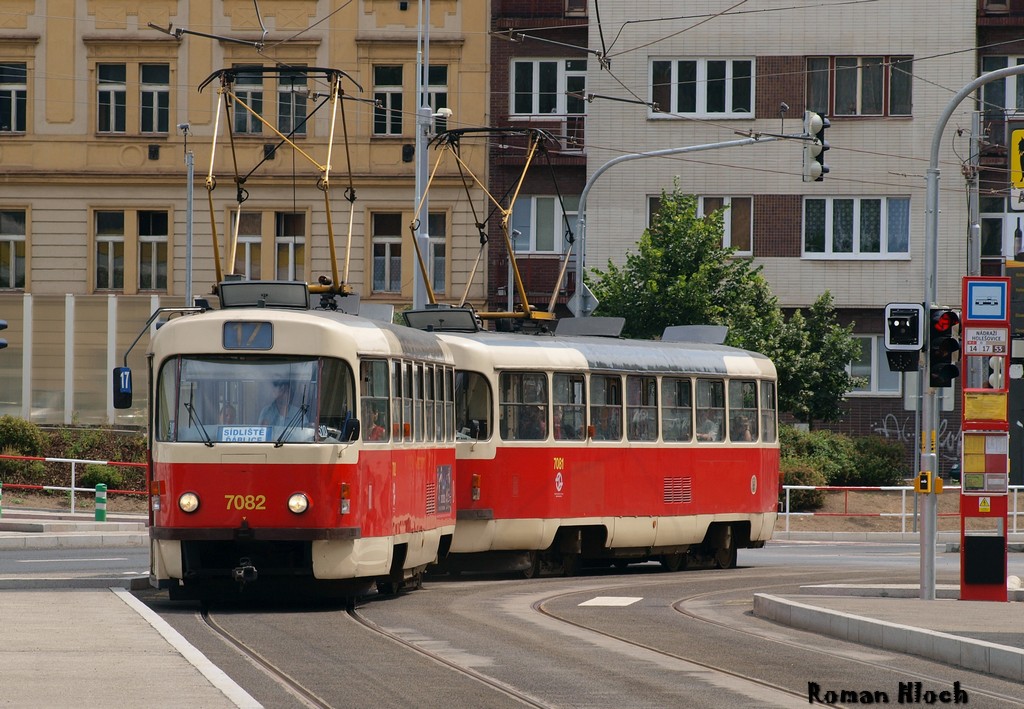 Прага, Tatra T3SUCS № 7082