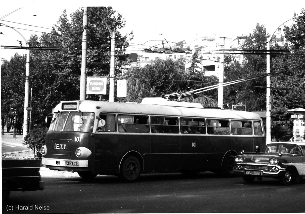 Stambula, IETT/Ansaldo № 101; Stambula — Historical photos — Trolleybus (1961-1984)
