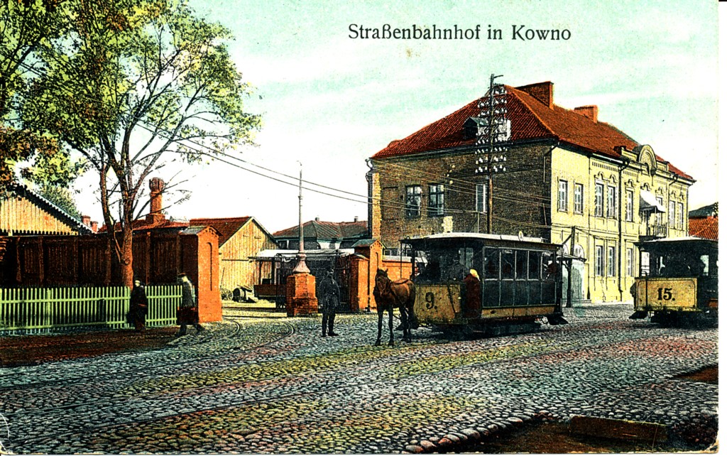 Kaunas, Horse car č. 9; Kaunas, Horse car č. 15; Kaunas — Horsecar