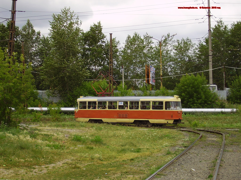 Екатеринбург, Tatra T3SU № 548