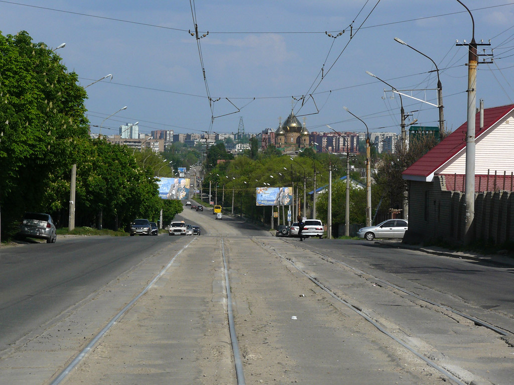 Luganszk — Tramway Lines and Infrastructure