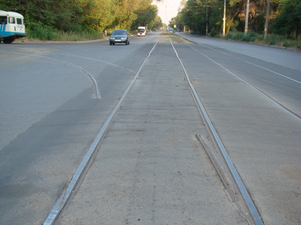 Самара — Служебная трамвайная линия на бывший СЗТМ (КРТТЗ); Самара — Трамвайные линии