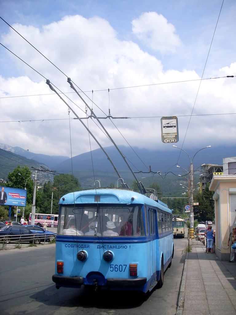 Krimski trolejbus, Škoda 9Tr24 č. 5607