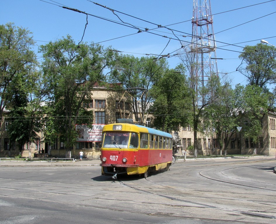Харьков, Tatra T3SU № 407