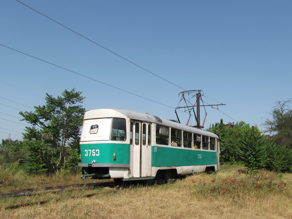 Donezk, Tatra T3SU (2-door) Nr. 3753