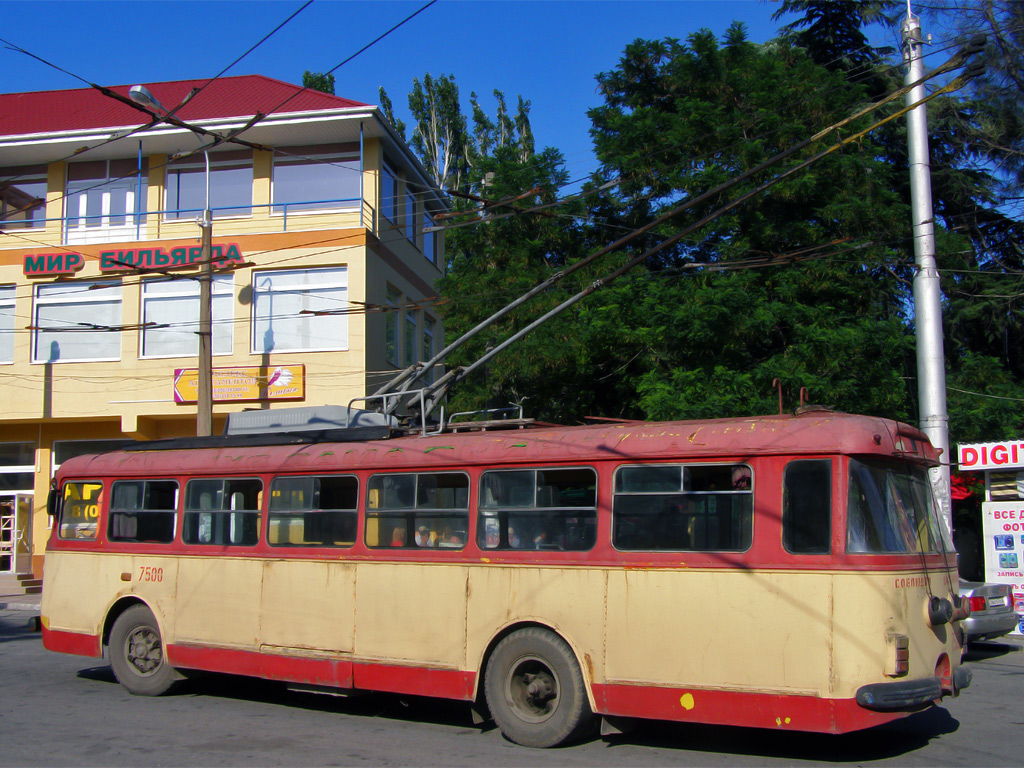 Crimean trolleybus, Škoda 9Tr19 # 7500