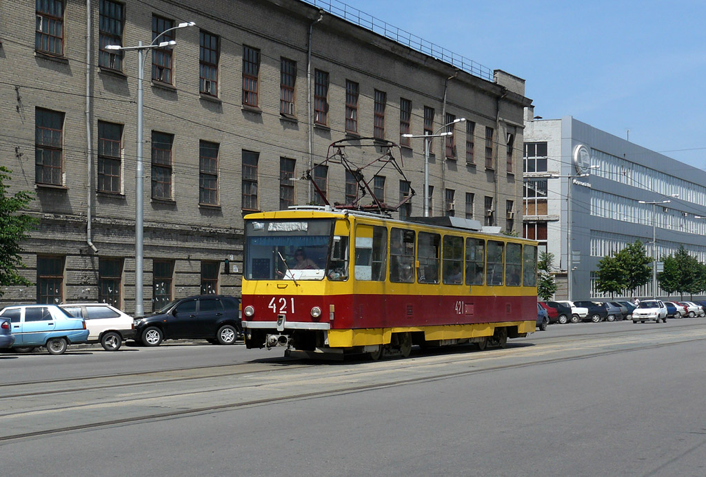 Запорожье, Tatra T6B5SU № 421
