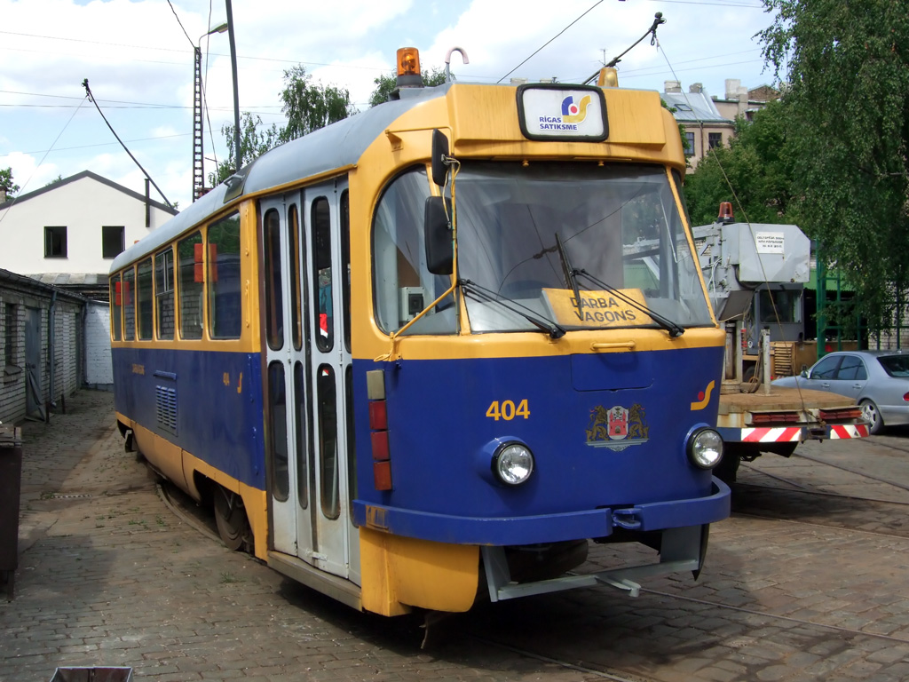 Рига, Tatra T3SU № 404