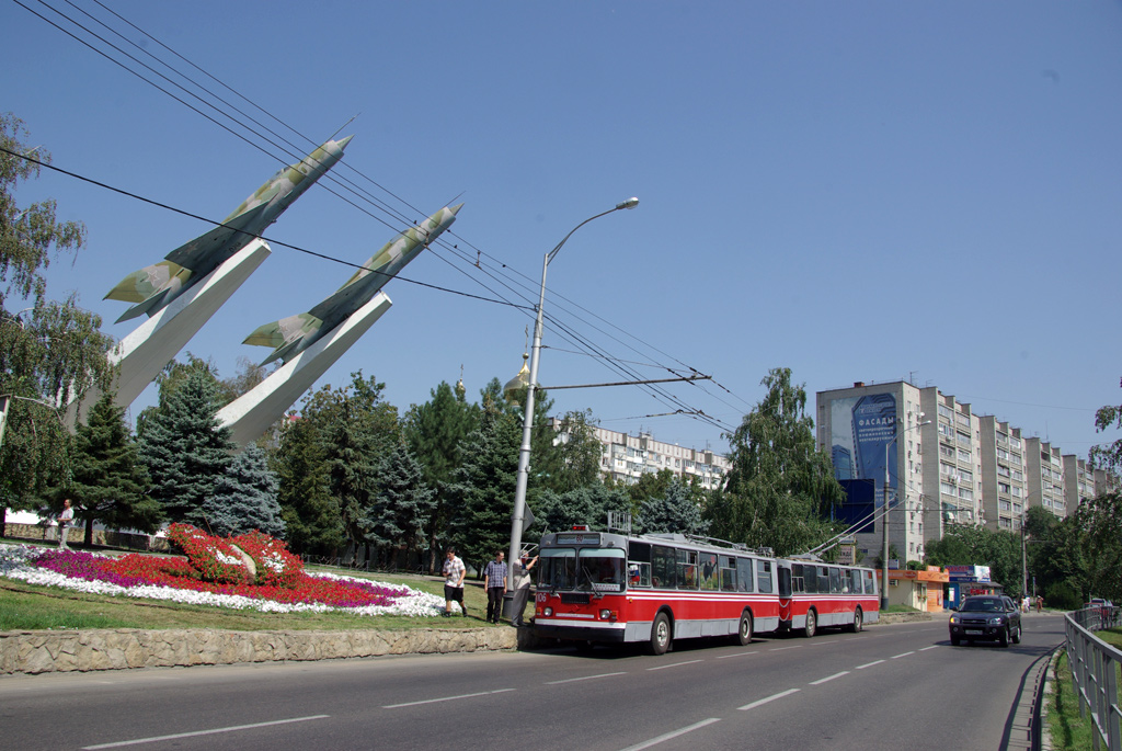 Krasnodar, ZiU-682G [G00] Nr. 106; Krasnodar — Ride dedicated to 60th anniversary of Krasnodar trolleybus