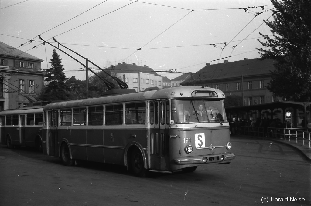 Пльзень, Škoda 9Tr2 № 191