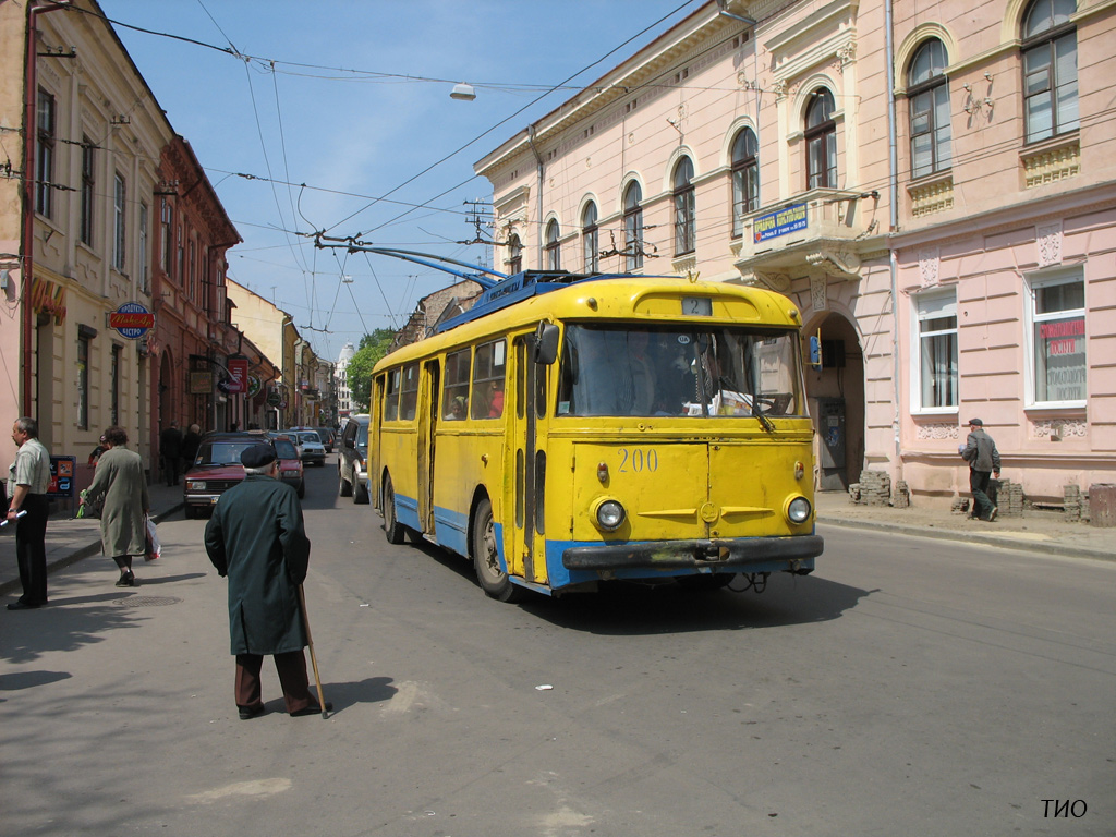 Черновцы, Škoda 9TrH25 № 200