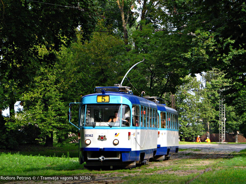 Рига, Tatra T3A № 30362