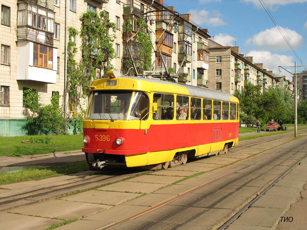 Кіеў, Tatra T3SU (двухдверная) № 5396