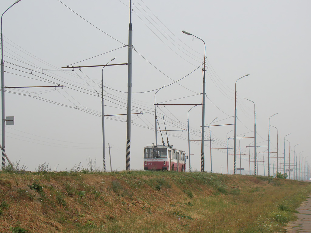 Joškar-Ola, ZiU-682G [G00] № 248; Joškar-Ola — Trolleybus Lines and Infrastructure