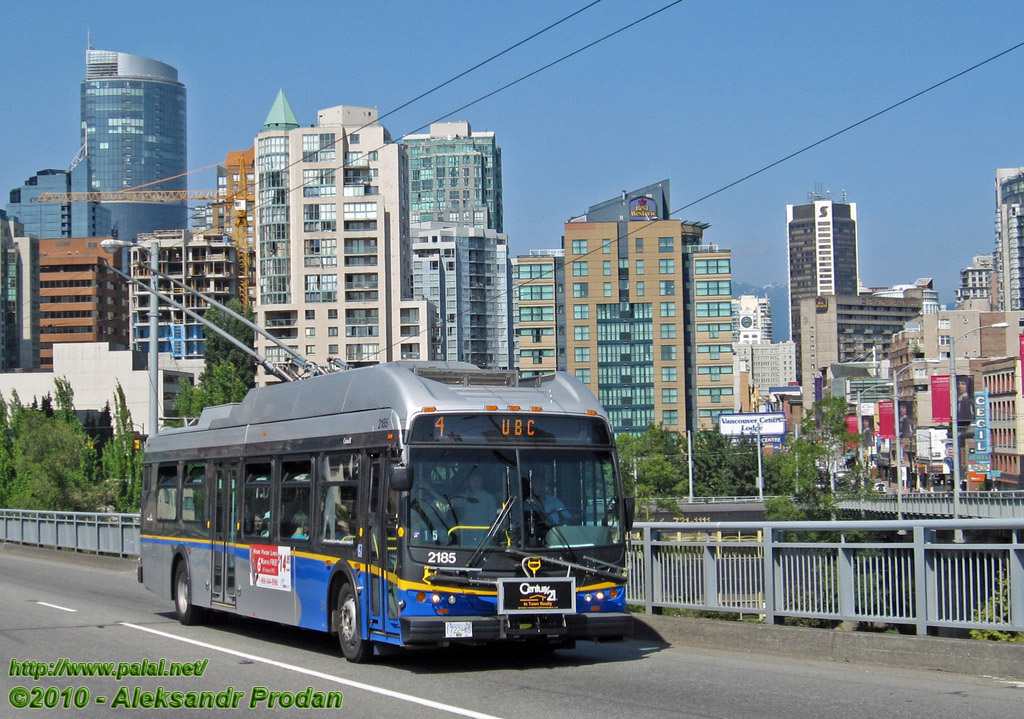 Vancouver, New Flyer E40LFR — 2185