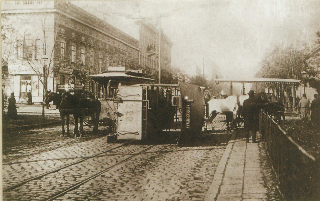 Oděsa, Horse car č. 223; Oděsa — Horse-drawn & steam tram; Oděsa — Terminals and Loops