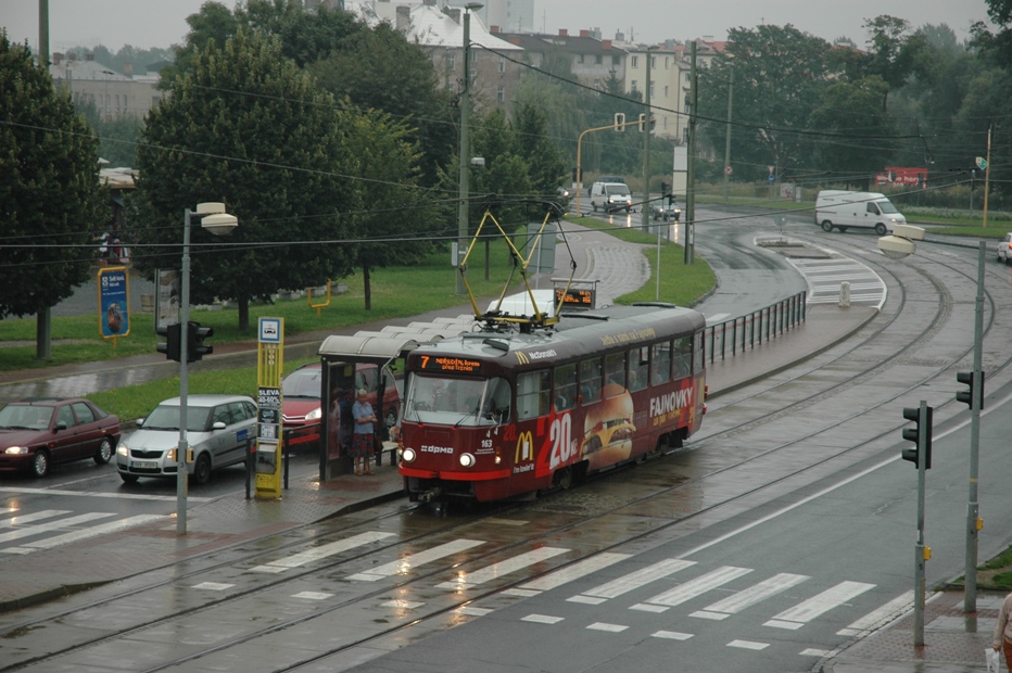 Olomouc, Tatra T3R.P № 163