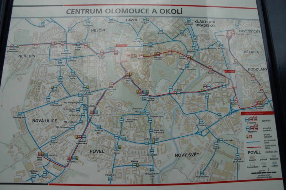 Ołomuniec — Maps