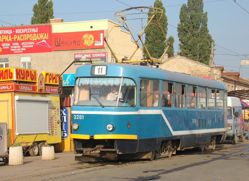 Одесса, Tatra T3R.P № 3281
