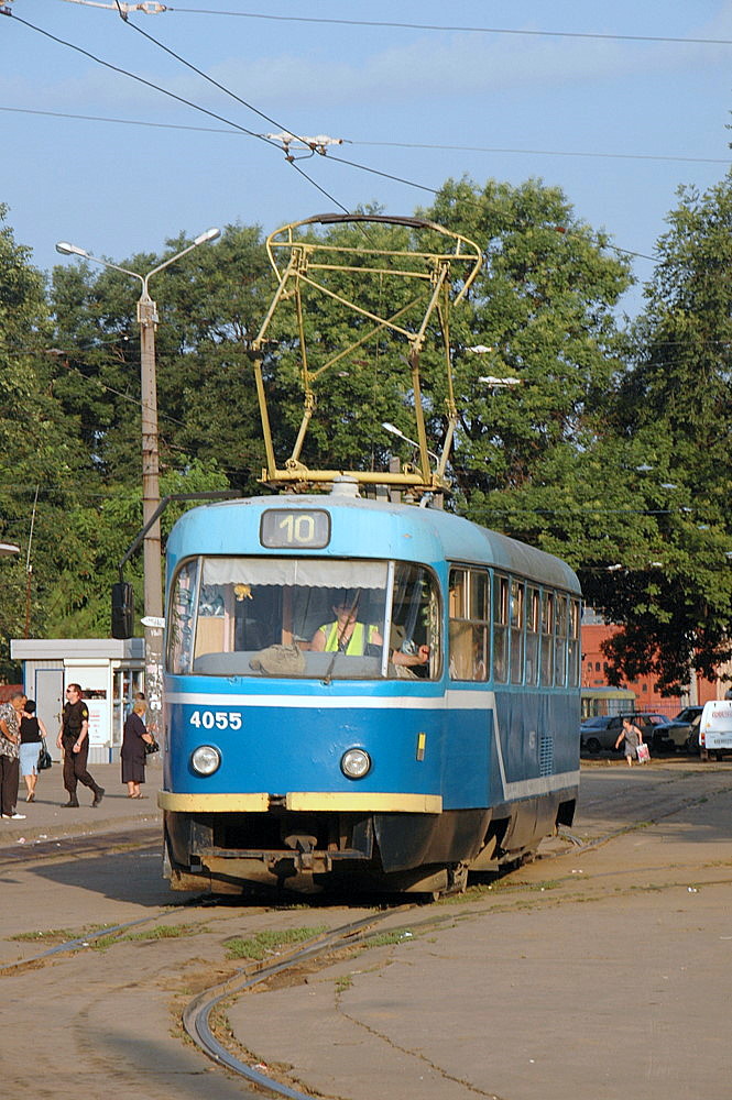 Odesa, Tatra T3R.P # 4055