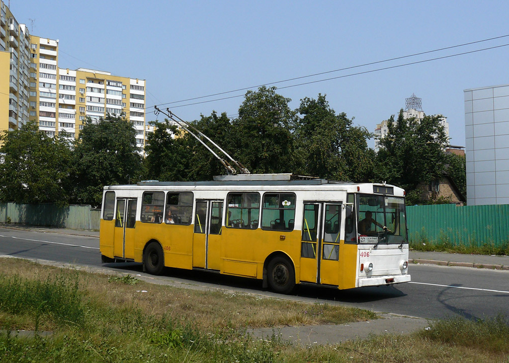 Киев, Škoda 14Tr02/6 № 406